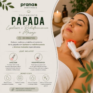 Tratamiento Papada: Aparatología + Masaje