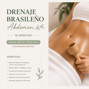 Drenaje Moldeador Brasileño Abdomen