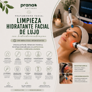 Limpieza Hidratante Facial de Lujo (90 min)