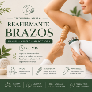 Reafirmante Brazos (Manual + Madero + Aparatología) – 60 min
