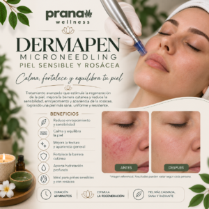 Dermapen: Microneedling Piel Sensible y Rosácea