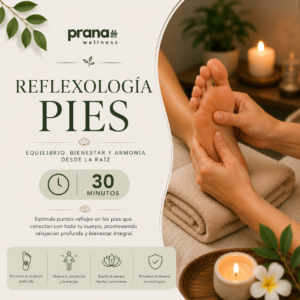 Reflexología Pies (30 min)