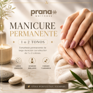 Manicure Permanente (1 o 2 tonos)