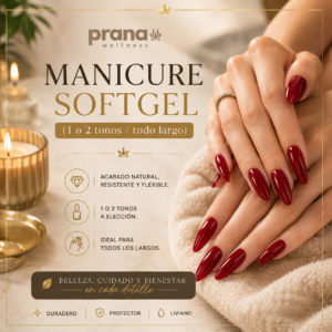 Manicure Softgel (1 o 2 tonos/todo largo)