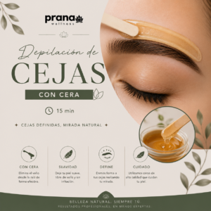 Cejas: Perfilado con Cera (15 min)