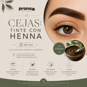 Cejas: Tinte con Henna (20 min)