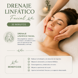 Drenaje Linfático Facial (30 min)