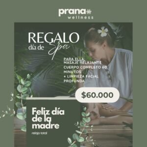 ♥ Día de Spa: Masaje de relajación 60 min + Limpieza Facial Profunda ♥