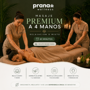 Masaje Premium a Cuatro Manos (60 min)