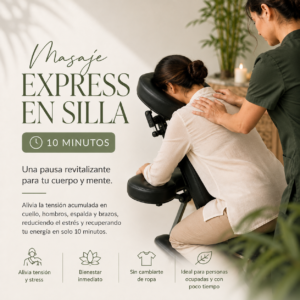 Masaje Express en Silla (10 min)